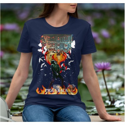 Дамска тениска Stranger Things S4 - Eddie Munson Hellfire Club